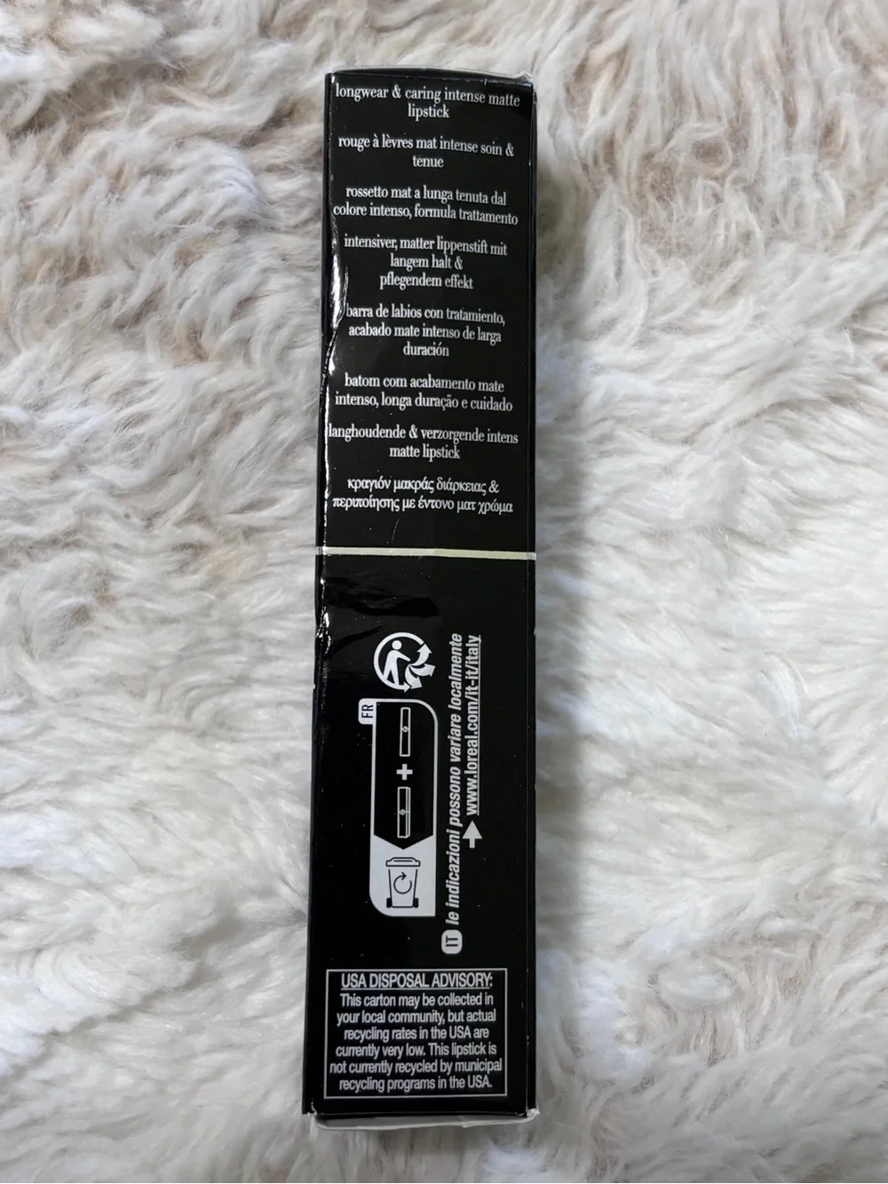 Giorgio Armani Lip Power Matte in Eccentric 508